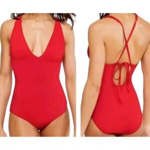 NWT Andie Bali one piece medium long torso